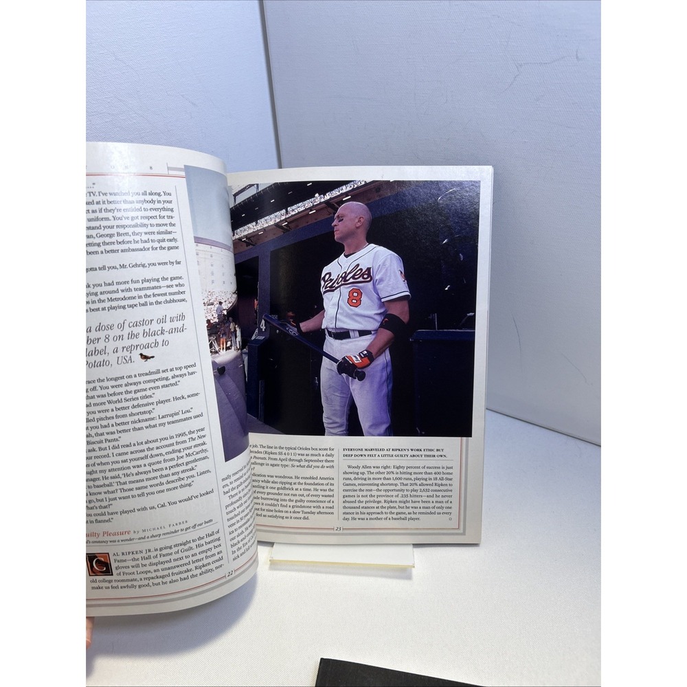 Cal Ripken Jr. Memorabilia Commemorative Book/Magazine Lot - Picture 6 of 10